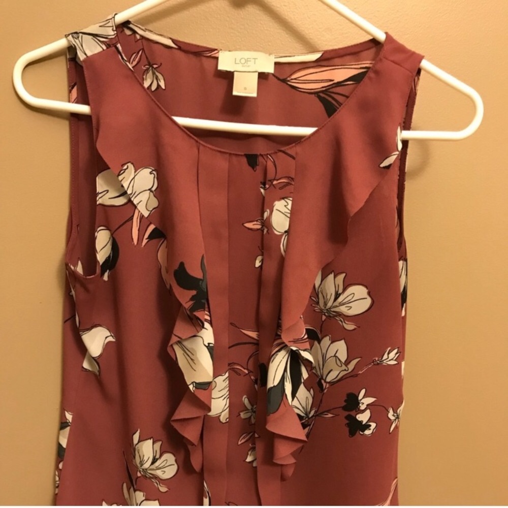 Loft Floral Blouse
